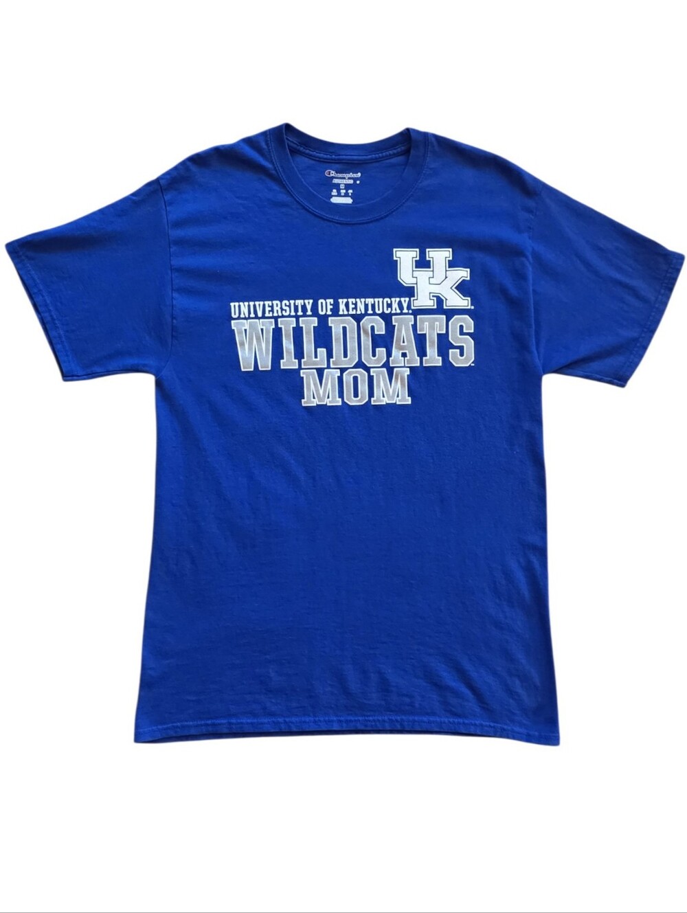University of Kentucky Wildcats Medium Blue Champion Athletic Mom Spirit Shirt